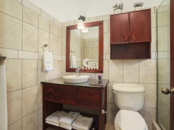 Furnished guest bedroom in Ocean Dream 2-bedroom condo
