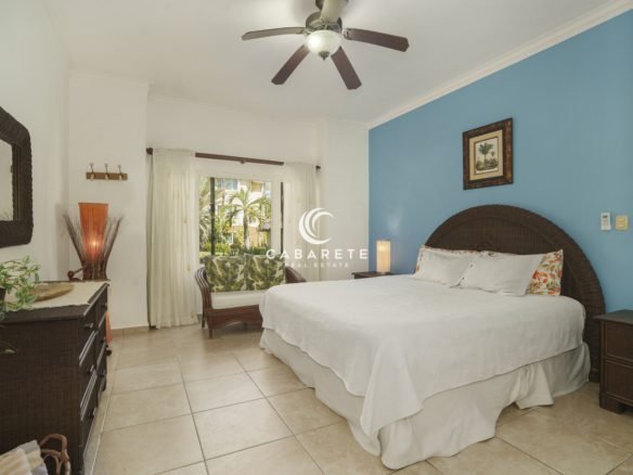Spacious primary bedroom in 2-bedroom Ocean Dream condo