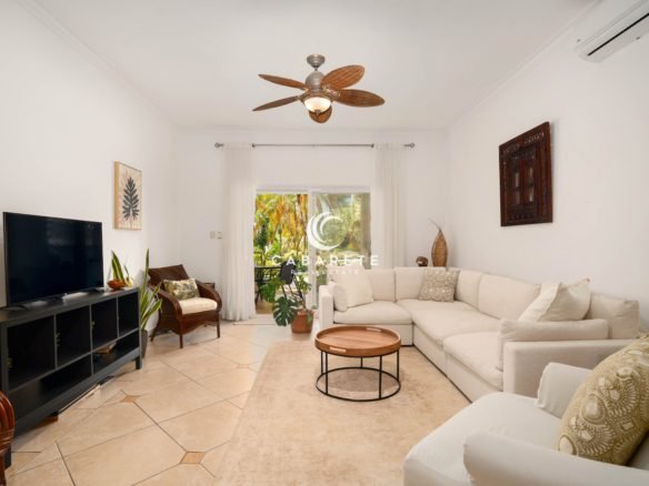 Living Room Ocean Dream Condo Cabarete