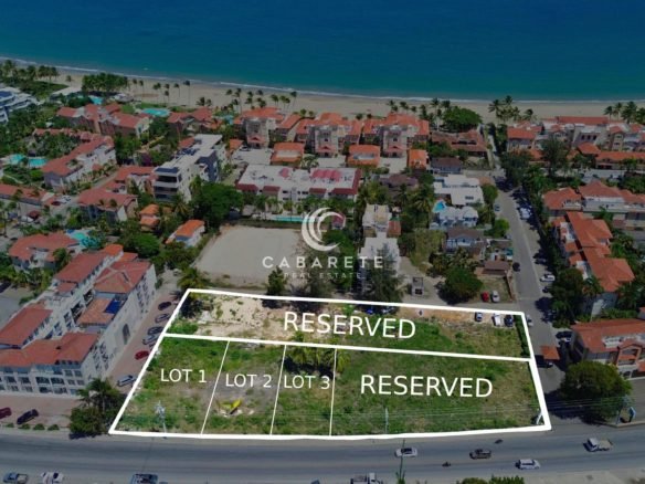 Prime Oceanside Lots in Cabarete