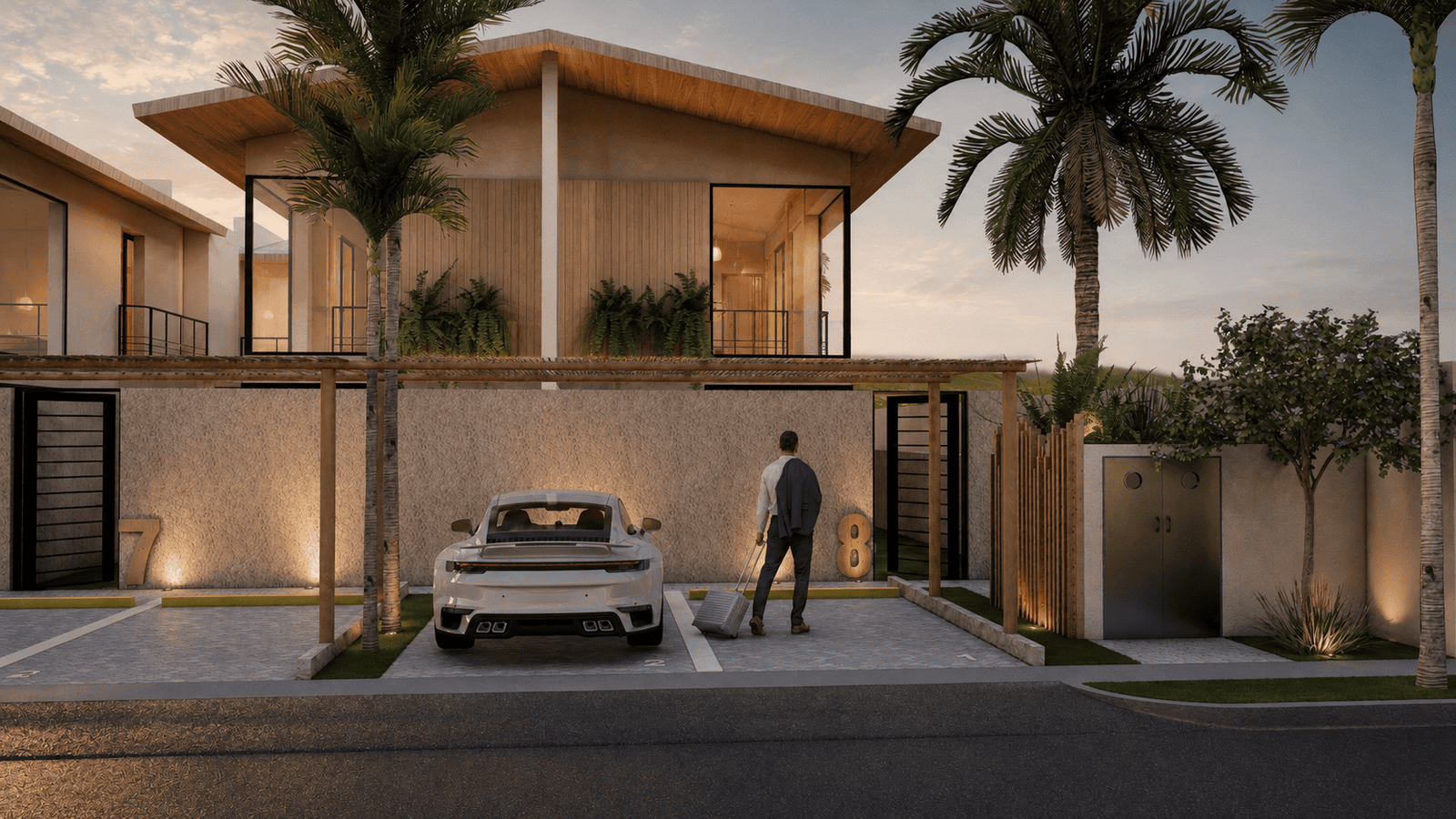 Contemporary loft villas with private pools near Kite Beach Cabarete